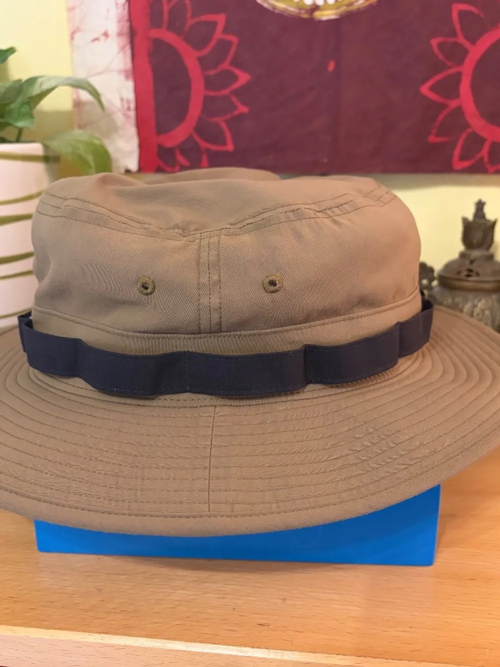 The North Face Class V Brimmer Hat Khaki Boonie Bucket L/XL Outdoor Hiking